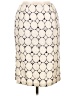 Tocca Argyle Ivory Casual Skirt Size 10 - photo 2