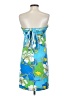 Tibi 100% Silk Tropical Blue Cocktail Dress Size XS - photo 2