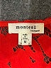Monteau Red Short Sleeve Blouse Size M - photo 7