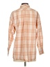 J.Crew 100% Cotton Plaid Orange Long Sleeve Button-Down Shirt Size 4 - photo 2