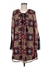 Love, Fire 100% Polyester Paisley Brown Casual Dress Size M - photo 1