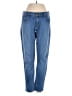 Free People Solid Blue Jeans Size 27 waist - photo 1