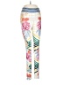 Salt & Pepper Print White Yoga Pants Size S - photo 1