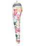 Salt & Pepper Print White Yoga Pants Size S - photo 5