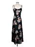 Vince. 100% Polyester Floral Black Casual Dress Size 2 - photo 2