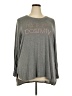 LIVI Gray Long Sleeve Top Size 18 - 20 Plus - photo 1