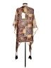 Satva 100% Modal Aztec Or Tribal Print Multi Color Gold Kimono Size XS - Sm - photo 2