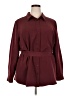 Lane Bryant Burgundy Coat Size 18 - photo 1