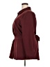 Lane Bryant Burgundy Coat Size 18 - photo 5