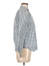 UNTUCKit 100% Cotton Checkered-gingham Blue Long Sleeve Button-Down Shirt Size 6 - photo 4
