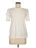 MICHAEL Michael Kors Ivory Short Sleeve Top Size M - photo 1