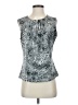 Calvin Klein Silver Sleeveless Blouse Size S (estimated) - photo 1