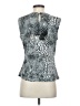 Calvin Klein Silver Sleeveless Blouse Size S (estimated) - photo 2