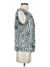 Calvin Klein Silver Sleeveless Blouse Size S (estimated) - photo 4