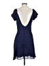 BCBGeneration Solid Blue Casual Dress Size 4 - photo 2