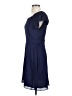 BCBGeneration Solid Blue Casual Dress Size 4 - photo 5