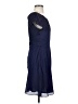 BCBGeneration Solid Blue Casual Dress Size 4 - photo 4