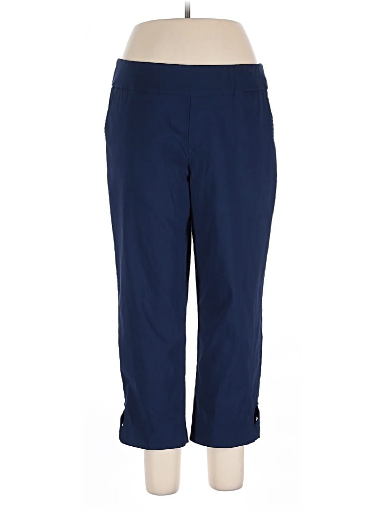 Pre-owned Southern Lady Casual Pants In Blue