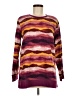 Lands' End Tie-dye Burgundy Pullover Sweater Size M - photo 1