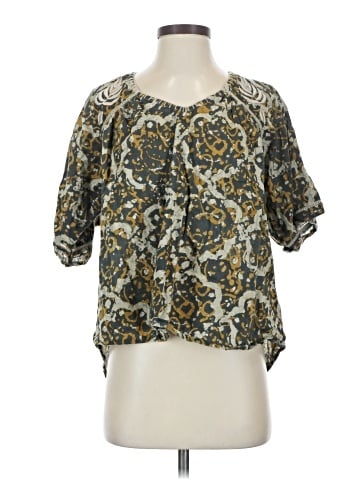 Sigrid Olsen Short Sleeve Blouse (view 1)