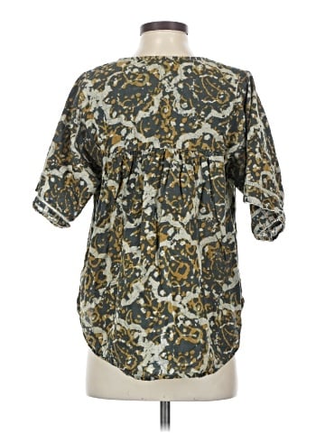 Sigrid Olsen Short Sleeve Blouse (view 2)