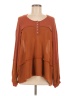 Pol Orange Pullover Sweater Size M - photo 1