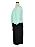 B. Darlin 100% Polyester Color Block Teal Cocktail Dress Size 14 - 16 - photo 5