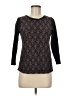 J.Crew 100% Cotton Black 3/4 Sleeve Top Size M - photo 1