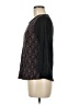 J.Crew 100% Cotton Black 3/4 Sleeve Top Size M - photo 5