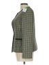 Tahari by ASL 100% Polyester Houndstooth Green Blazer Size 10 - photo 5