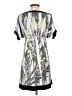 Unbranded Graphic Gray Casual Dress Size S - photo 2