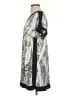 Unbranded Graphic Gray Casual Dress Size S - photo 5