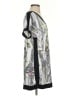 Unbranded Graphic Gray Casual Dress Size S - photo 4