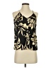 Gap 100% Polyester Gold Sleeveless Blouse Size XXS - photo 1