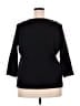 Rafaella 100% Cotton Black Cardigan Size 3X - photo 2