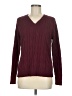 Minnie Rose 100% Cotton Burgundy Pullover Sweater Size M - photo 1