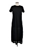 Unbranded Solid Black Casual Dress Size M - photo 1