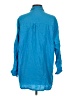 Blanco by Nature Solid Blue Long Sleeve Button-Down Shirt Size S - photo 2