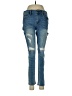 Just USA Hearts Blue Jeans Size 29 waist - photo 1