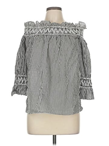 VERTIGO 3/4 Sleeve Blouse (view 1)