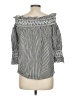 VERTIGO 100% Polyester Gray 3/4 Sleeve Blouse Size M - photo 2