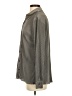 Princess Polly 100% Polyester Metallic Gray Long Sleeve Blouse Size 2 - photo 5