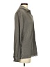 Princess Polly 100% Polyester Metallic Gray Long Sleeve Blouse Size 2 - photo 4