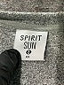 Spirit Graphic Gray Pullover Sweater Size XS - photo 7