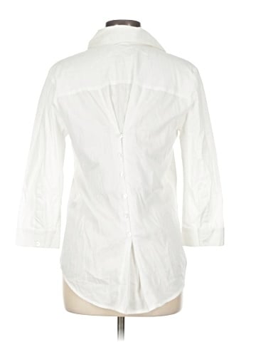 Elizabeth and James 3/4 Sleeve Button-Down Shirt (view 2)