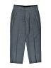 Calvin Klein Chevron-herringbone Gray Dress Pants Size 8 - photo 1