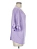 E. Luna Purple 3/4 Sleeve Top Size M - photo 4