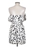Lulus 100% Polyester White Cocktail Dress Size S - photo 2