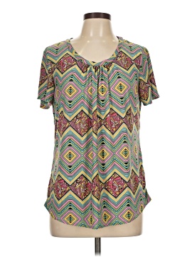 Emily Stacy Short Sleeve Blouse