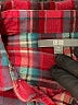 Uniqlo 100% Cotton Plaid Red Long Sleeve Button-Down Shirt Size XS - photo 7
